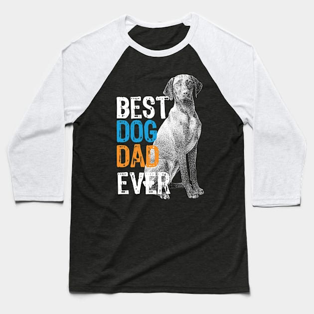 Dog Dad celebration Baseball T-Shirt by emma17